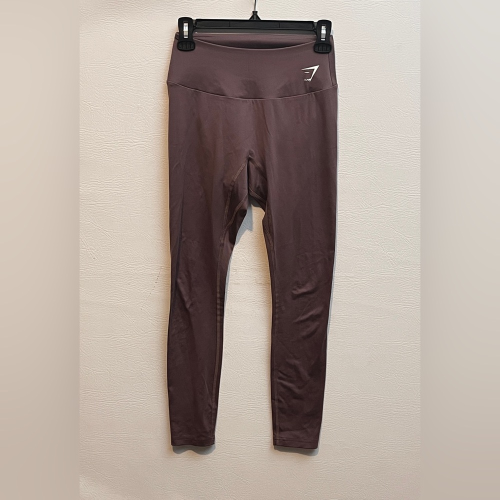 Gymshark Taupe Brown Athletic Leggings Small